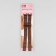 Tekstil straps, 1.5 cm, 37 cm, steam, chocolate color