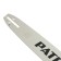 Tire Patriot P158SLBK095, 3/8 ", 1.5 mm, 64 links, 38 cm