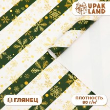 Glossy packaging paper 