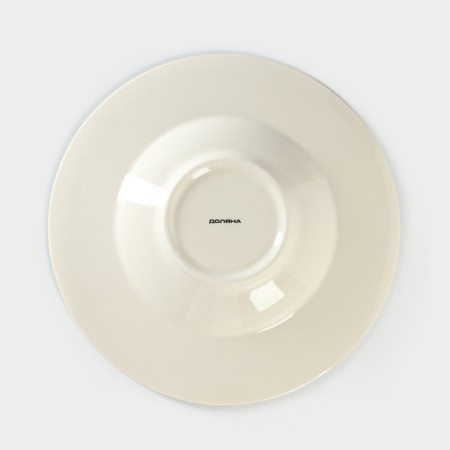 Ceramic plate for pasta "Foam", D = 29 cm-3
