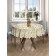 Photo scatter round, size 150x150 cm, Saten