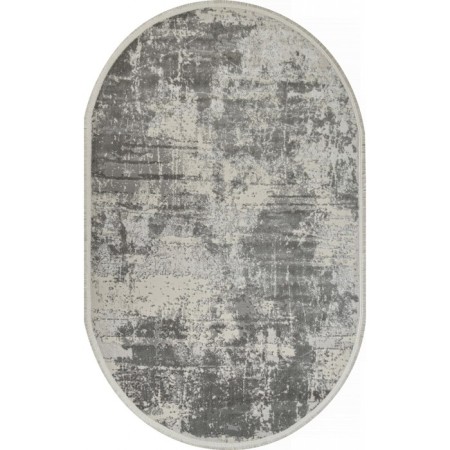 Oval Kardolen Marmaris carpet, size 192x290 cm, color Gry/Gry