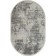 Oval Kardolen Marmaris carpet, size 192x290 cm, color Gry/Gry