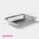 Foil form for baking and baking of the deed, 3.1 l, 32 × 25.5 × 6.3 cm