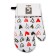 Mittens Ethel Love Life "hearts" 26*16 cm, 100% p/e