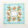 Sanding Women's Ethel "Flower Pattern" 30*30 cm, (set 12 pcs), Fig. Mix, 100% cotton
