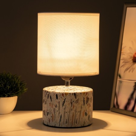 Safari KEBR LAMPRY E14 40W white-gray 12.5x12.5x29 cm Risalux-1