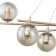 Suspended lamp 8x40W E14, size 89x56x96 cm