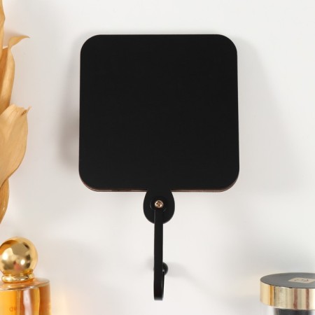 Decorative tree "Palm leaf" Black, mirror 4.3x1.5x19.5 cm-3
