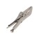 Hand tundra clamp, an elongated flat capture, with a latch, 160 mm