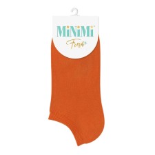 Women's socks shortened Mini Fresh, size 35-38, Orange color