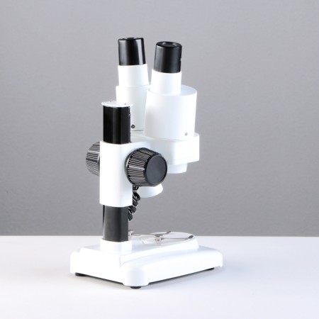 Laboratory compact microscope, multiplicity 10, backlight-2