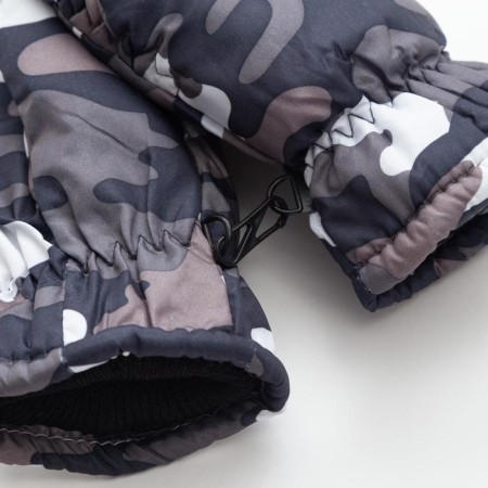 Mittens of winter children's minku "khaki", ts. Chernoye, district 15-16 (17*7 cm)-2