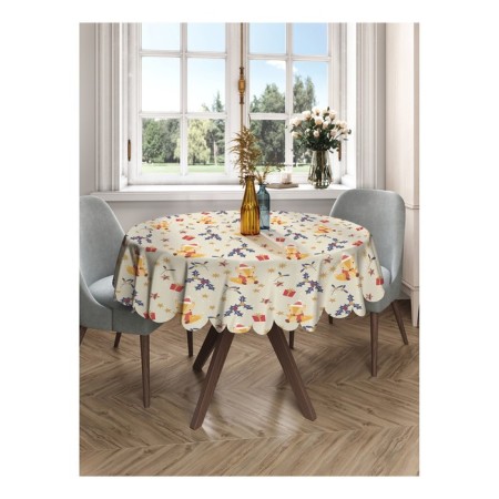 The tablecloth “Festive fox”, round, Saten, d = 150 cm-2
