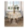 The tablecloth “Festive fox”, round, Saten, d = 150 cm