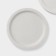 Magistro jarwah lausanne plates, d = 25 cm, dining, set 2 pcs, porcelain, gray
