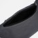 Lightning waist bag, external pocket, gray color
