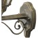 Fabur lamp, 95W E27, black color, gold, IP44