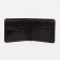 Male purse without fastening, department for bills, for cards, brown color