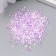 Glass 11/0 "Matte. Melange Lilac" 10 g