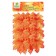 Decor "Autumn sheet", set of 50 pcs, orange color