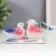 Souvenir Ceramics "Ducks-Mandarinka in the Pond" 4.5x3.5x9.5 cm