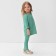 Suit for girls (T -shirt, leggings) minku olive color, height 98 cm