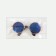 Glasses for toys, dark blue color