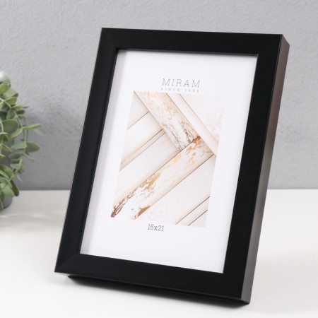 Photo frame Plastic "Mira" 15x21 cm, 650077-6 (plastic screen)-2