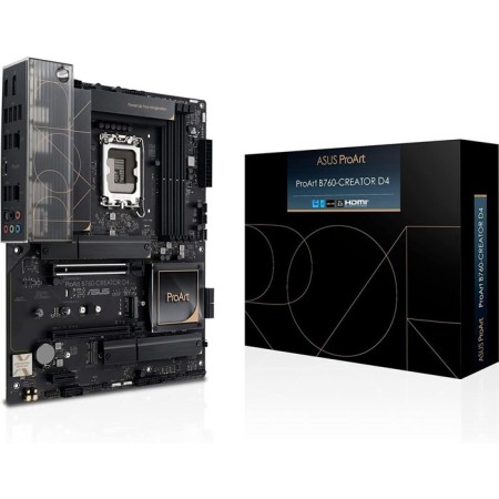 Motherboard ASUS PRART B760-Creator D4 SOC-1700 Intel B760 4XDDR4 ATX AC`97 8ch (7.1) 100447-5