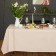 The tablecloth "Ethel" 110x165 cm, col. Poil with gold thread, 100% cotton, 163 g/m2