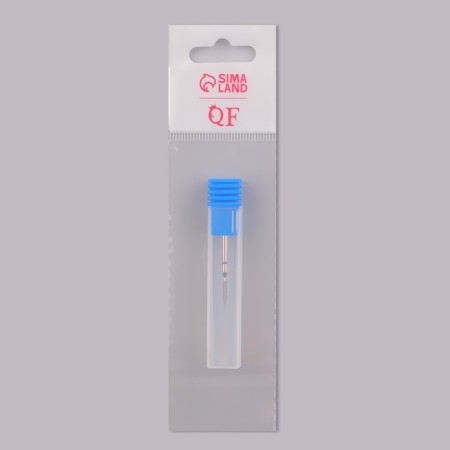 Diamond milling cutter for the Igla manicure, medium grain, 1.2 × 10 mm, in a plastic case-5