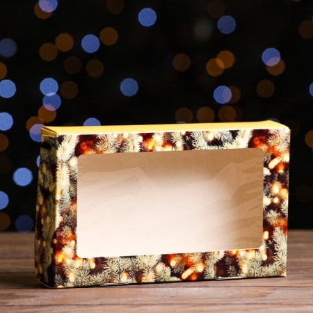 Folding box "Happy New Year !!!", 20 x 12 x 4 cm-1