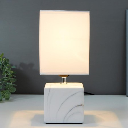 HELP lamp 16375/1 E27 40W white-gray 16x16x29 cm Risalux-1