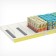 Plastic separator at T-foundation with a height of 80 mm, with magnetic adhesive tape, l = 380