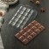 Form for chocolate and sweets “Night Kiss Tile”, 17 × 8.5 × 1 cm, the color is transparent