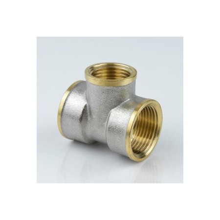 Aquasfera 9008-01, 3/4 "x 1/2" x 3/4 ", transitional, internal thread, nickel. Brass-1