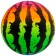 Children's ball "watermelon", d = 16 cm, 55 g