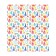 A set of napkins for setting the table "Christmas tree decorations", rectangular, size 32x46 cm, 4 pcs
