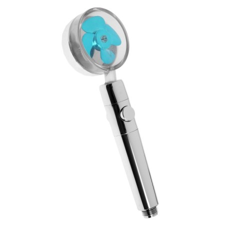 Showing watering can Zein Z2349, with a fan, 1 mode, plastic/stainless steel, blue/chrome-11