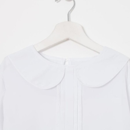 School blouse for a girl, white color, height 128-3