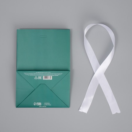 Gift package with tape, packaging, Tiffany, 13 x 19 x 9 cm-8