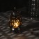 LED figure "Lantern with a snowman" 8 × 12 × 6 cm, plastic, batteries AG13x3, glow warm white