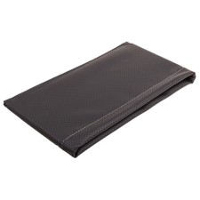 Carman-organizer between SkyWay seats 29x16 cm, gray skin, white line, s06402014