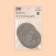 Reflective thermonacle "football", d = 6.3 cm, color gray color