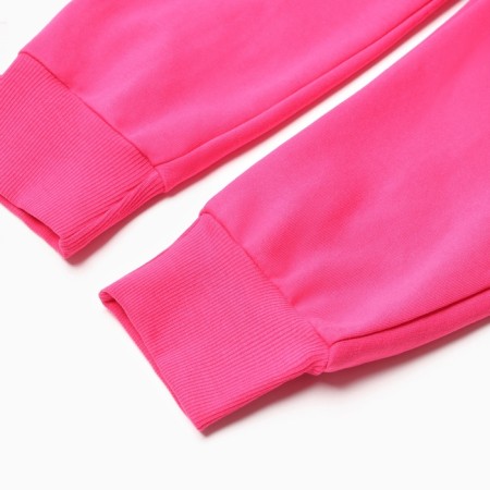 A set for a girl (sweatshirt, trousers) comb, fuchsia color, height 98 cm-5