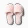 Women's slippers with an open nose size 40-41, color peach