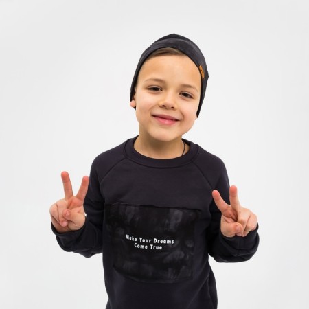 Children's cap KAFTAN "TRENDY", Rr. 48, Gray Tai-Dai-1