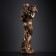 Figure - stand "Eastern beauty" bronze, 30x27x90cm