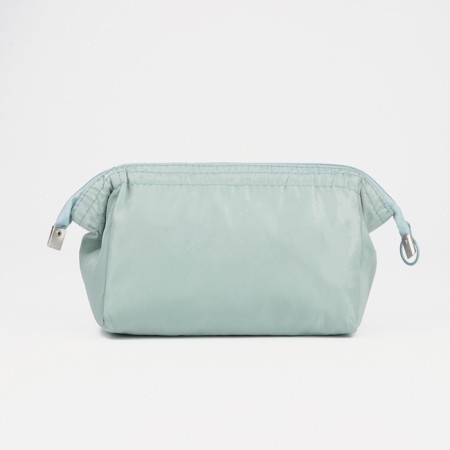 Cosmetic bag with lightning, mint color-1